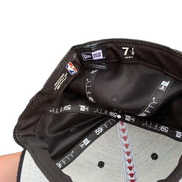 Rare 59Fifty New Era Chicago Bulls Hat - Picture 6 of 7